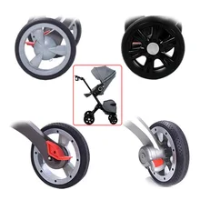 

Stroller Wheels Compatible With Dsland Series Stokke Xplory V3 V4 V5 V6 Baby Trolley Front Back Wheels Baby Cart Accessories
