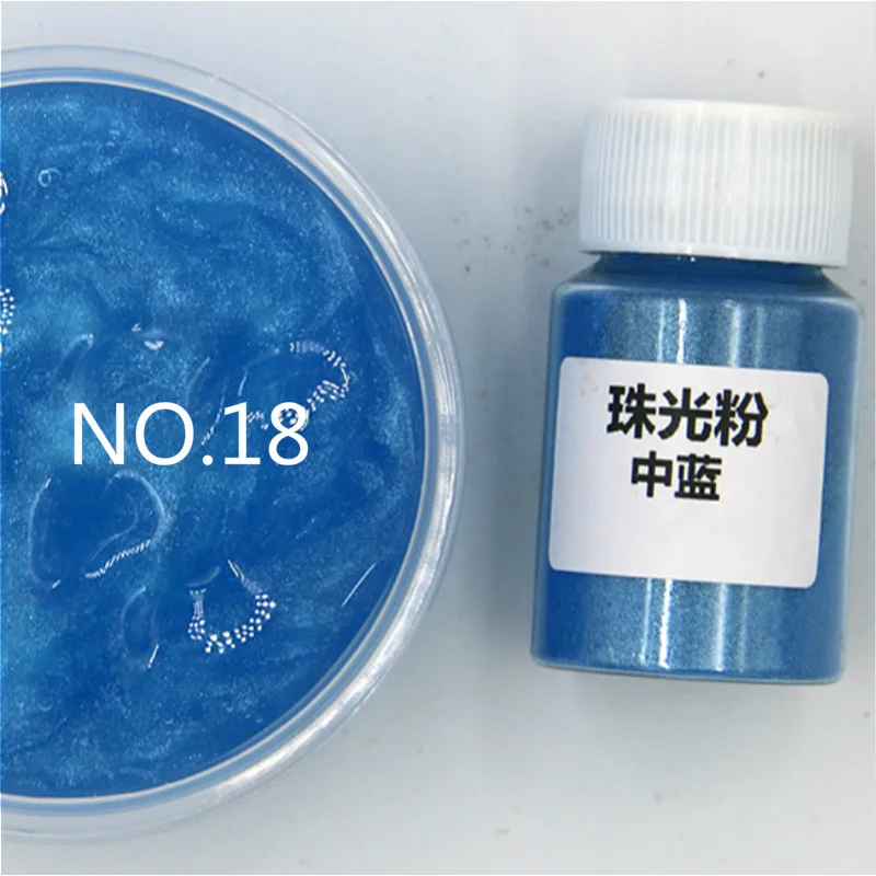 Diy Handmade Pearlescent Mica Powder Epoxy Resin Dye Pearl Pigment Resin Glue Pigments Material Crystal Mold
