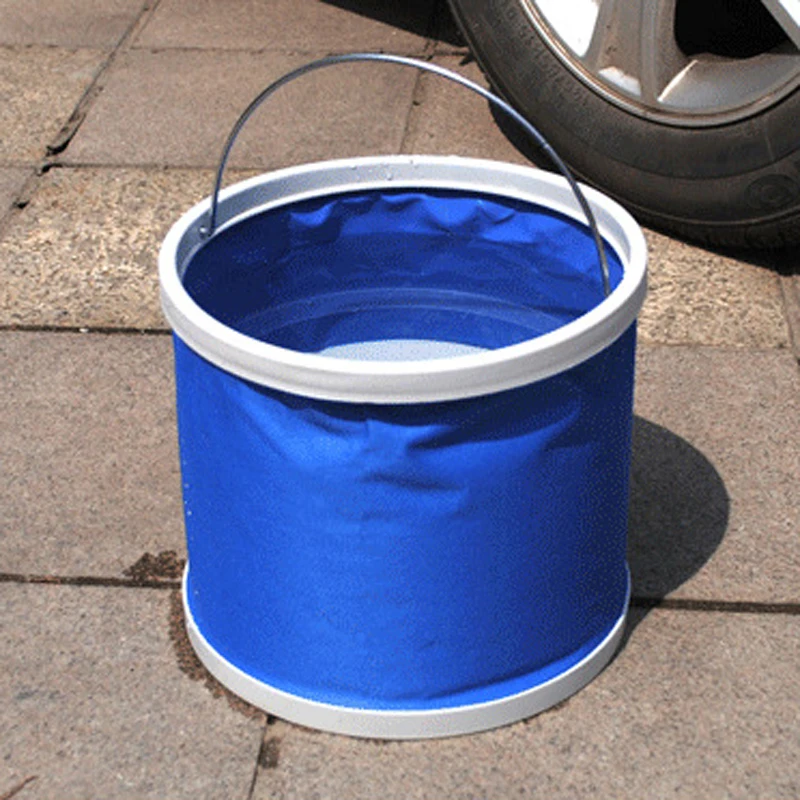 13 L multi-function portable outdoor folding bucket for Toyota Camry Corolla RAV4 Yaris Highlander Buy buckets and send towels | Автомобили
