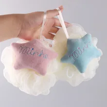 Large Size Bath Loofah Bath Ball Cute GIRL'S Rubbing Towel Rub Back Lingers Bath Supplies mu yu hua qiu Bath