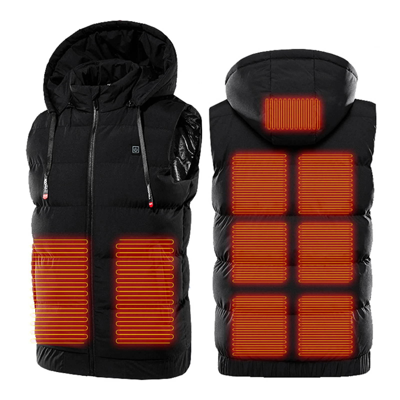 Heated Vest Men Women Washable Electric 