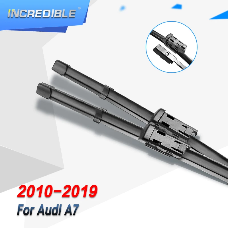 Невероятный стеклоочистителей для Audi A7 Fit кнопка оружия 2010 2011 2012 2013