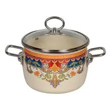 Кастрюля VITROSS, Ornamento, 4 л, со стеклянной крышкой