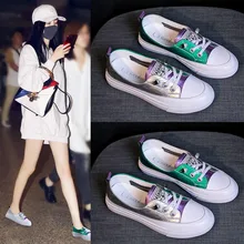 Tleni/разноцветные туфли на плоской подошве; женская прогулочная обувь с мягкой подошвой; коллекция года; сезон весна-лето; Новая женская спортивная обувь; ZD-223