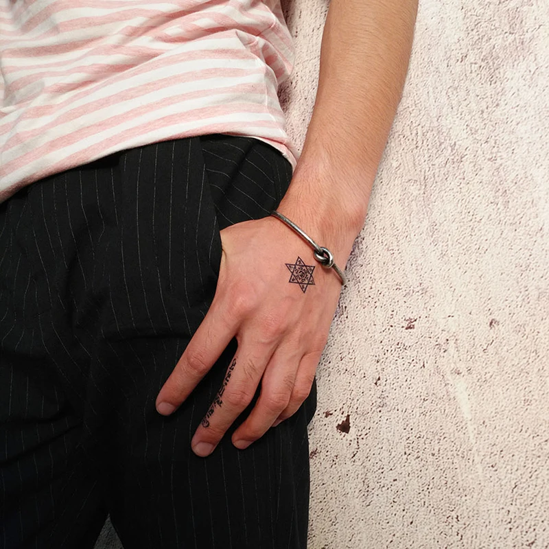 Mens Love Knot Bangle Stainless Steel Antique Silver Color Knot Twisted Cuff Bracelet Unisex Men Jewelry Pulseira Braslet Masculina 116