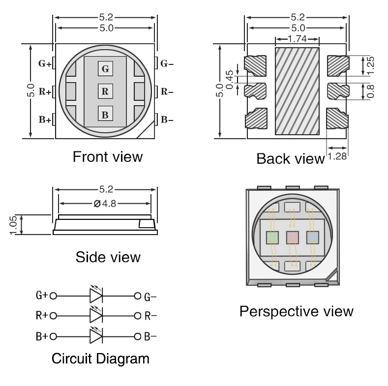 5054（圆）规格图（英文）
