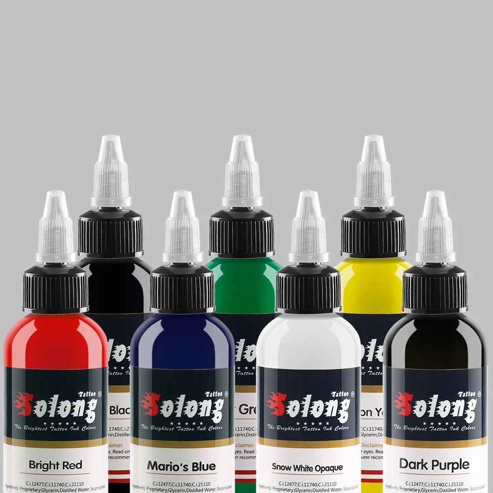 

Xiu long Tattoo Pigment Set 30 Ml Profession Tattoo Pigment Colored Ink Superior Grade Tattoo Pigment Tattoo Equipment