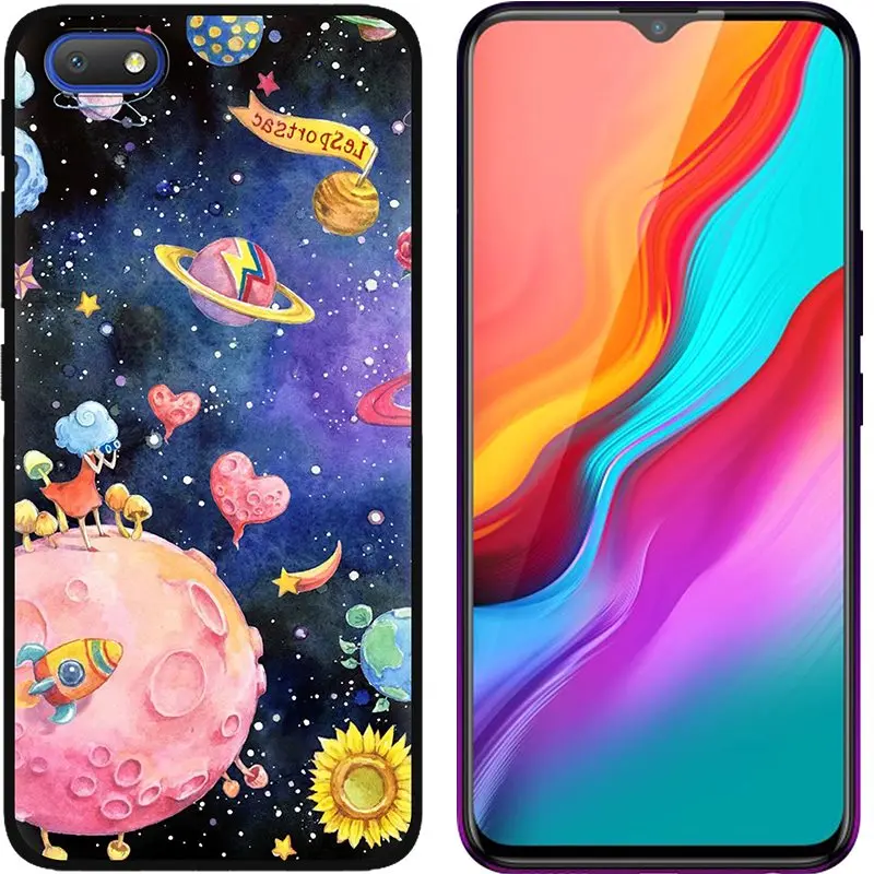 Picture 10 Водонепроницаемый силиконовый чехол для телефона Alcatel 1V противоударный грязеотталкивающий противоударный модный дизайн мягкий чехол милый - Цвет: Picture 10