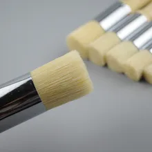 6 шт круглые кисти с щетиной, ручка для масляной живописи, акварельная гуашь, акриловая кисть для рисования, школьные офисные товары для рукоделия, Aquarel