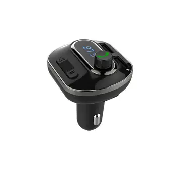 

Car Bluetooth MP3 Player FM Transmitter Handsfree Wireless Radio Adapter with Dual USB Charger Power Adapter Support