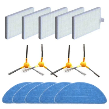 

Robot Vacuum Cleaner Side Brush Hepa Filter Mops for Proscenic 800T 820S Robot Vacuum Cleaner Spare Parts Replacement