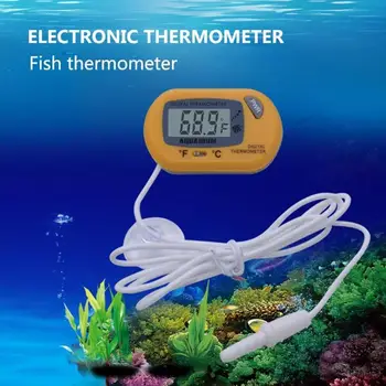 

Digital Thermometer Manufacturers Aquarium Fish Tank Celsius Fahrenheit Temperature Conversion LR44 button battery