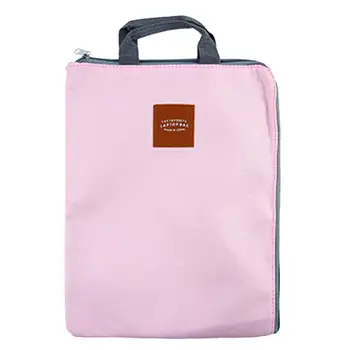 

Document Bag Handheld Muiti-Function Briefcase Oxford Canvas Zipper Bags