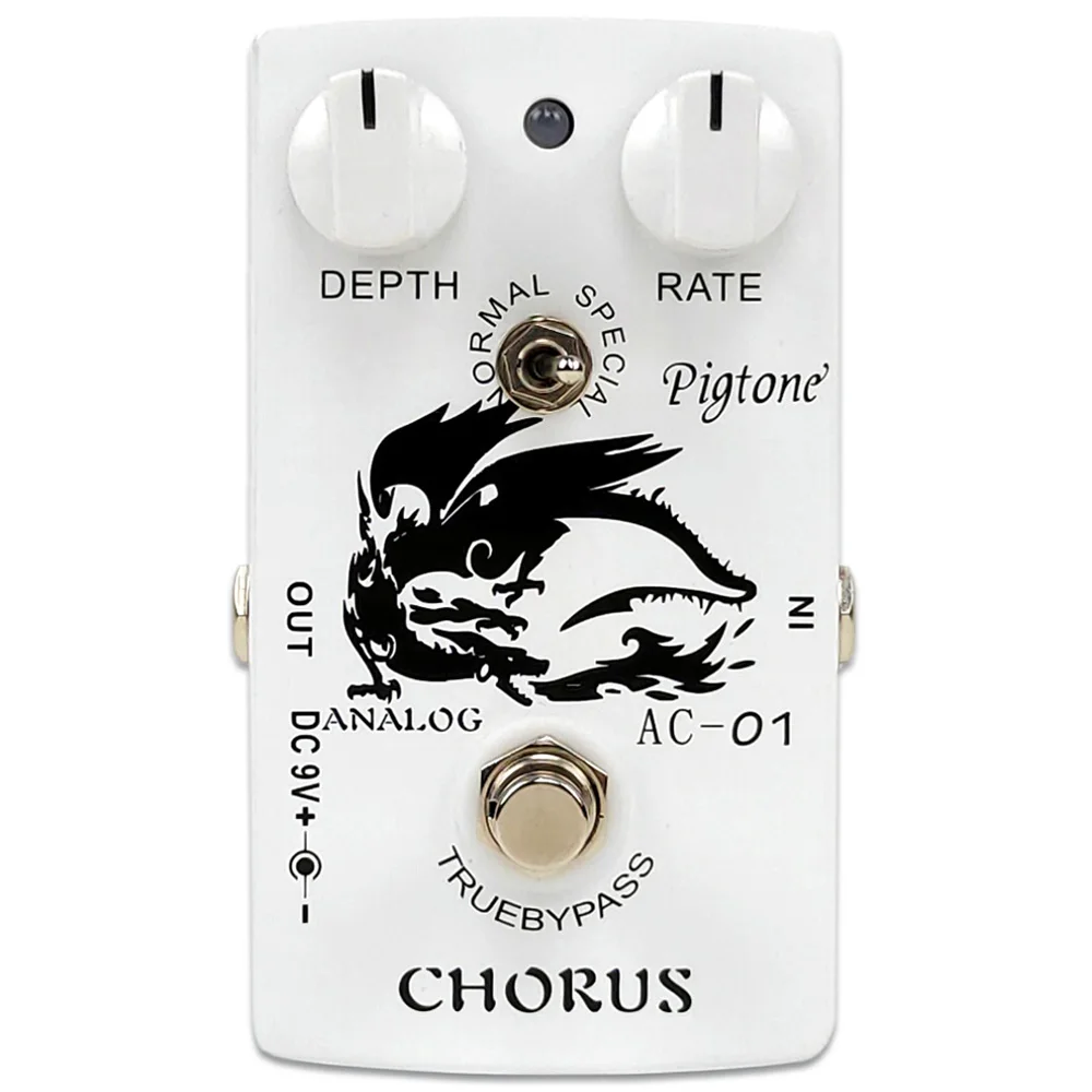 

Pigtone PP-25 Super Chorus Electric Guitar Accessories Parts Effect Pedal