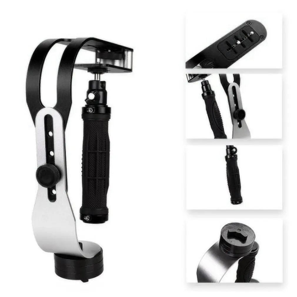 Алюминиевый Мини Ручной Стабилизатор для цифровой камеры Steadicam Mobile DSLR 5DII Motion DV Steadycam для Gopro