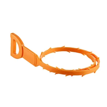 

Hair Cleaner Sink Anti-blocking Cleaning Hook Sewer Toilet Flusher Durable And Convenient Handle Design