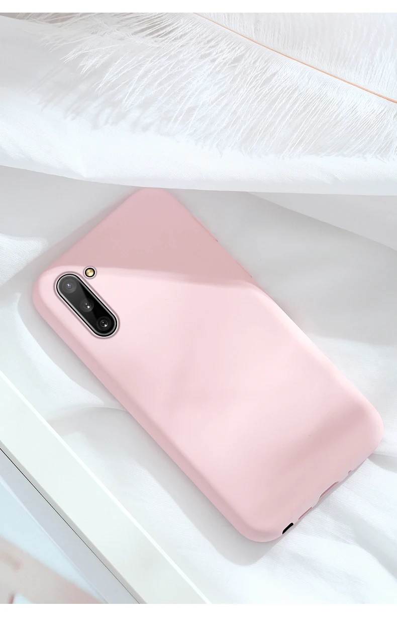 Чехол для samsung Galaxy Note 10 Plus, мягкий чехол из жидкого силикона и ТПУ для samsung Galaxy Note 10, противоударные телефонные чехлы