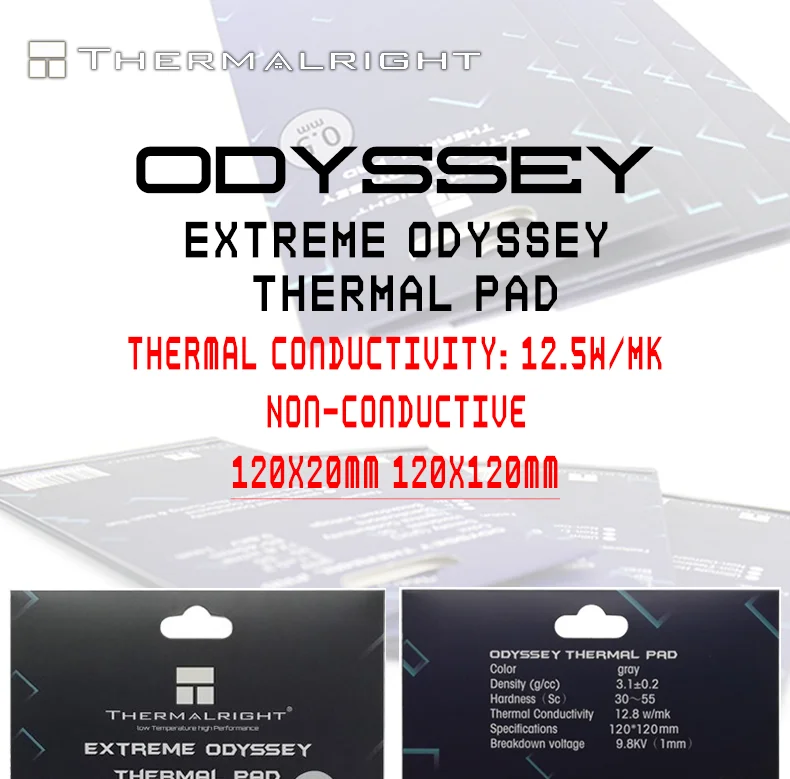 Тепловая правая термопрокладка ODYSSEY для компьютера, графического .