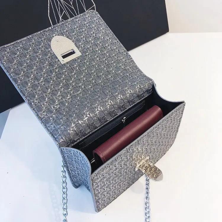 Bolsos mujer de marca famosa, стиль, магнитная кнопка, глянцевая, монохромная, модная, на цепочке, через плечо, женская сумка