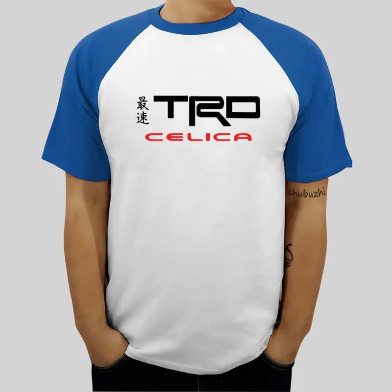 Celica Car Inspired классическая мужская футболка в стиле ретро новая брендовая футболка мужская мода ringer топы мужская хлопчатобумажная футболка - Цвет: WHITE BLUE