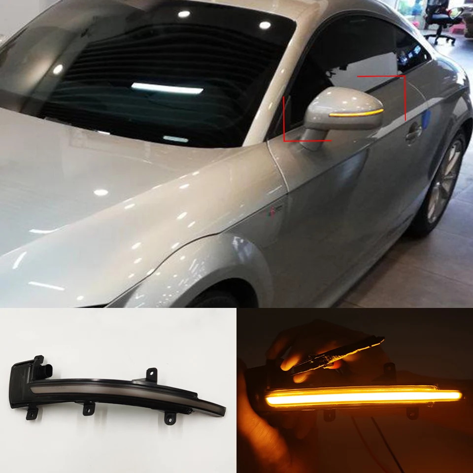 LED Spiegelblinker Außenspiegel Blinker Für AUDI R8 42 TT TTS TTRS 8J