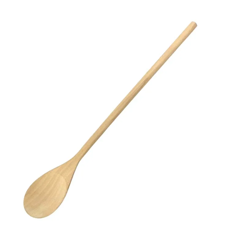 Wooden Bamboo Extra Long Handle Big Large Spoons 50cm 40cm Natural Wood Utensils for Cooking Mixing Stirring wooden serving spoon ladle