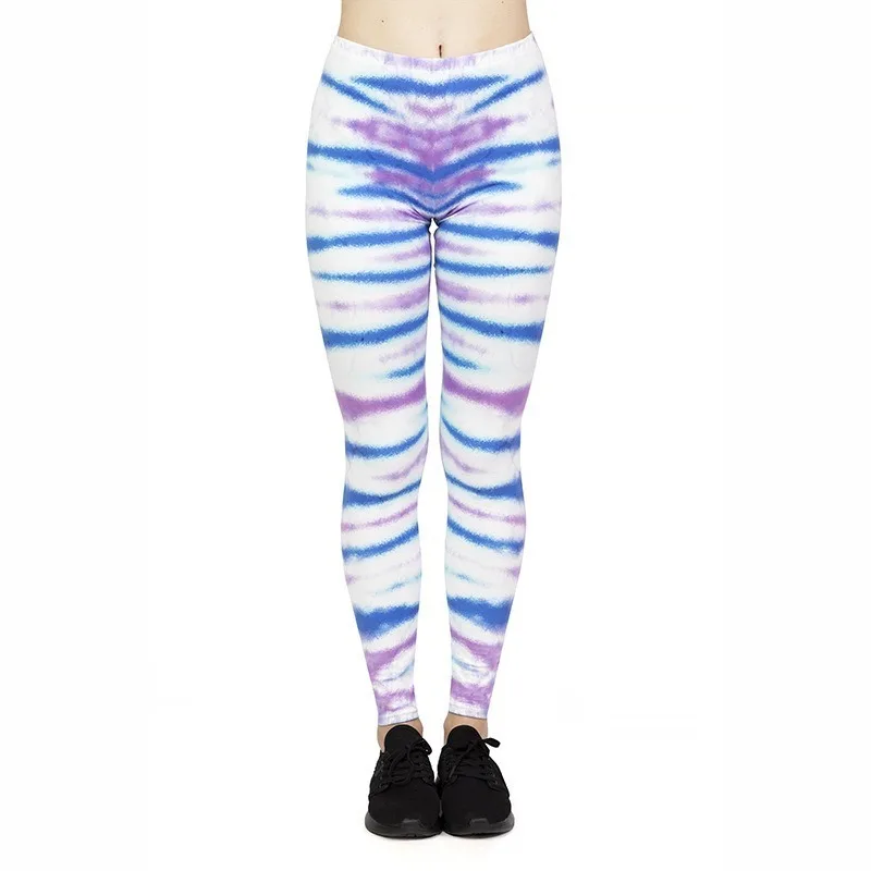 3D Digital Print Women Leggings Fashion Ankle-Length Fitting Slim Leggings Woman Clothing Pants
