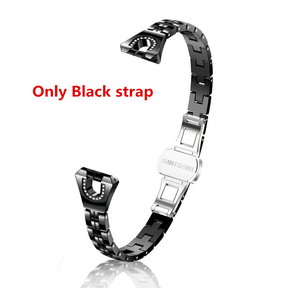Only black strap H8 Смарт-часы для женщин, женские часы для измерения артериального давления, монитор сердечного ритма, фитнес-трекер, умный Браслет, IP67, водонепроницаемые Смарт-часы - Цвет: Only black strap