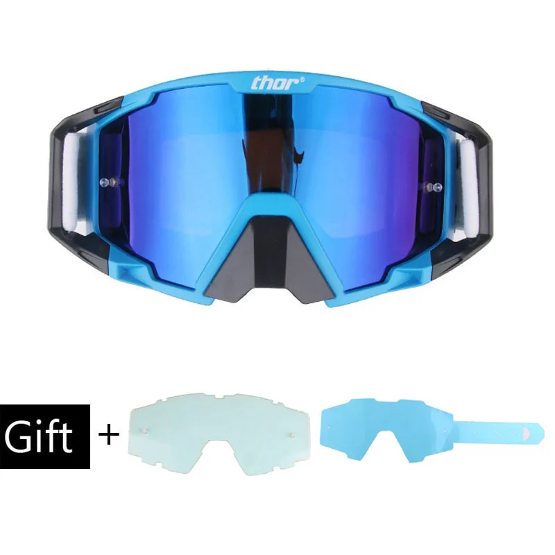 A Gafas очки для мотокросса MX внедорожные грязевые мотоциклетные шлемы очки лыжные спортивные очки маска мото очки наборы - Цвет: A