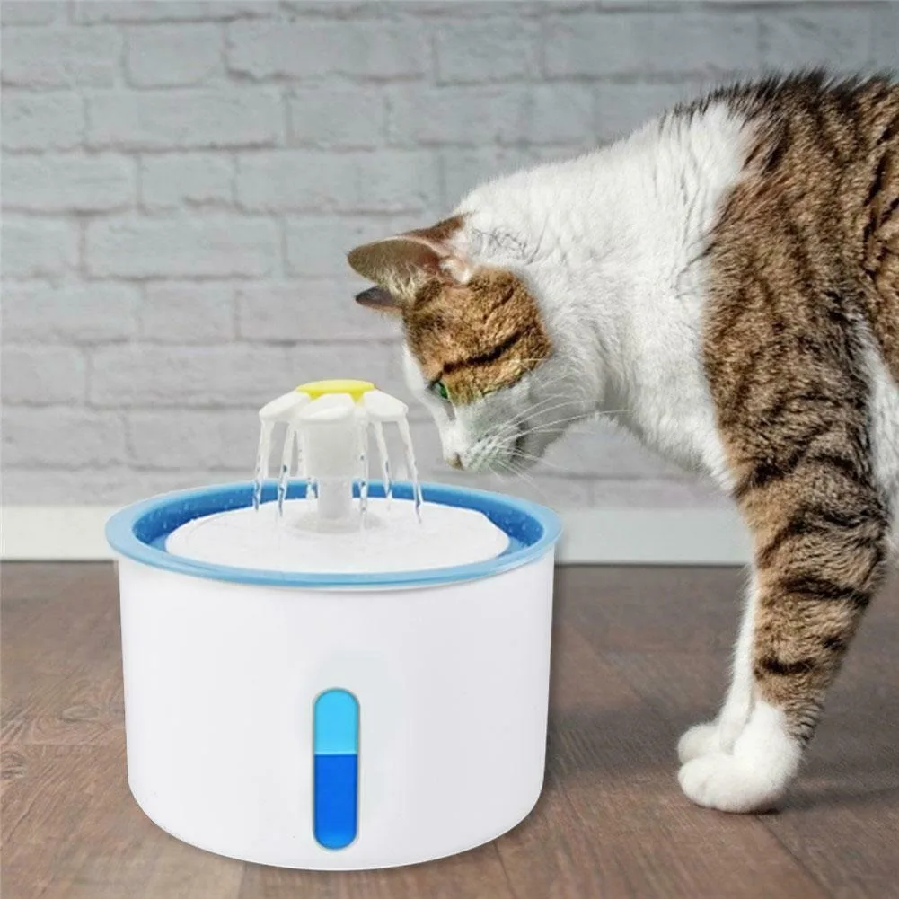 

2.6L Pet Cat Dog Water Fountain Water Filter Electric Automatic Water Dispenser For Pets Drinking Bowl Cat Drink Feeder Filter