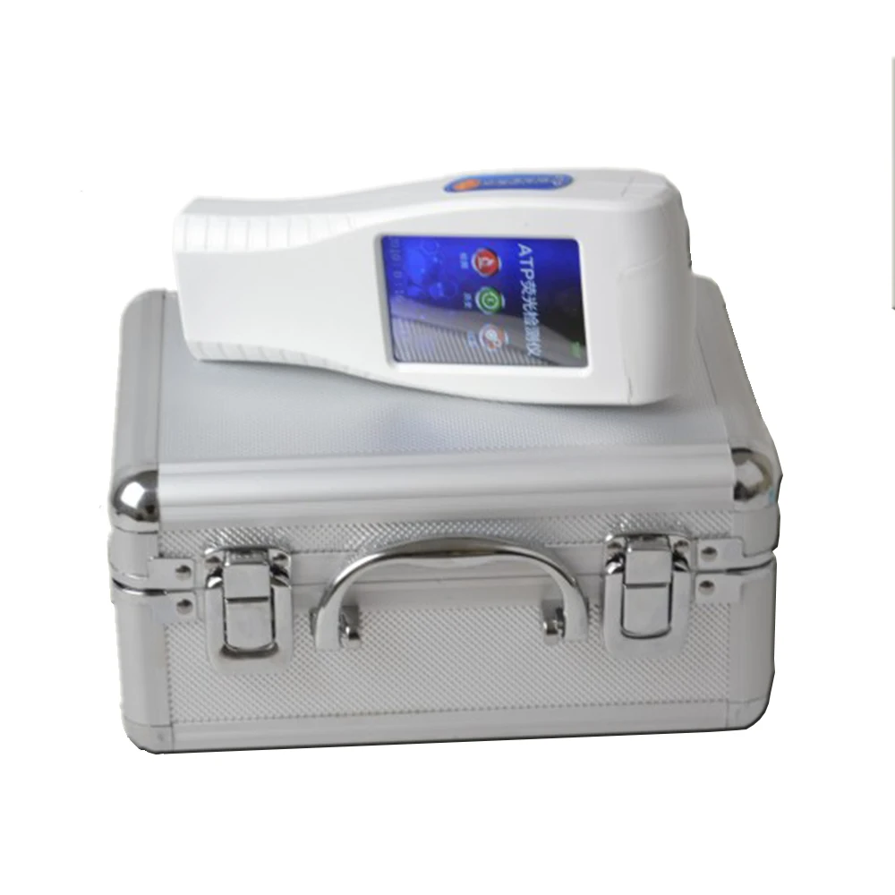 US $748.50 China Manufacture Water Quality Test ATP Rapid Fluorescence Detector Portable RLU ATP Analyzer
