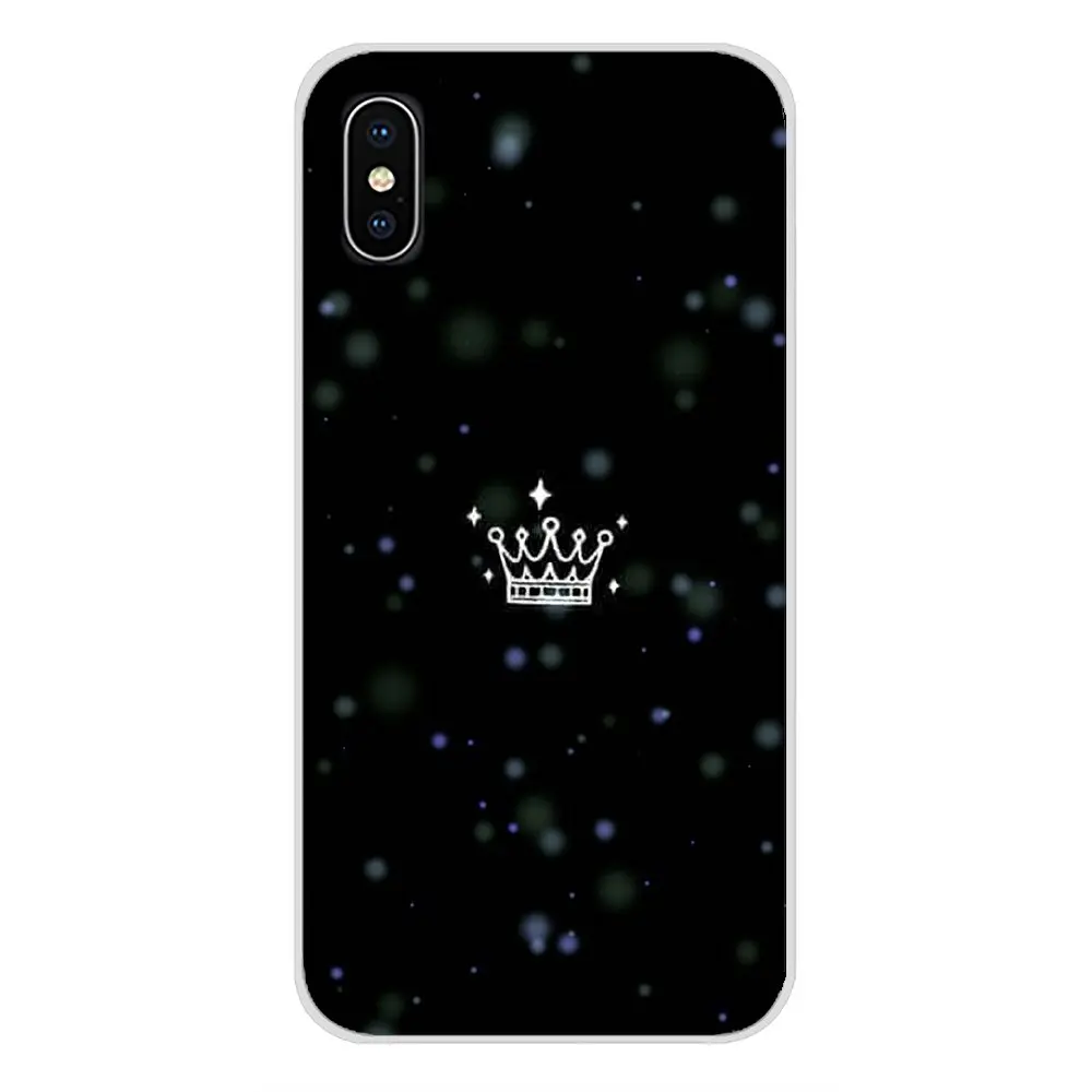 Аксессуары чехлы для телефонов huawei mate Honor 4C 5C 5X6X7 7A 7C 8 9 10 8C 8X20 Lite Pro I am queen Crown King Princess