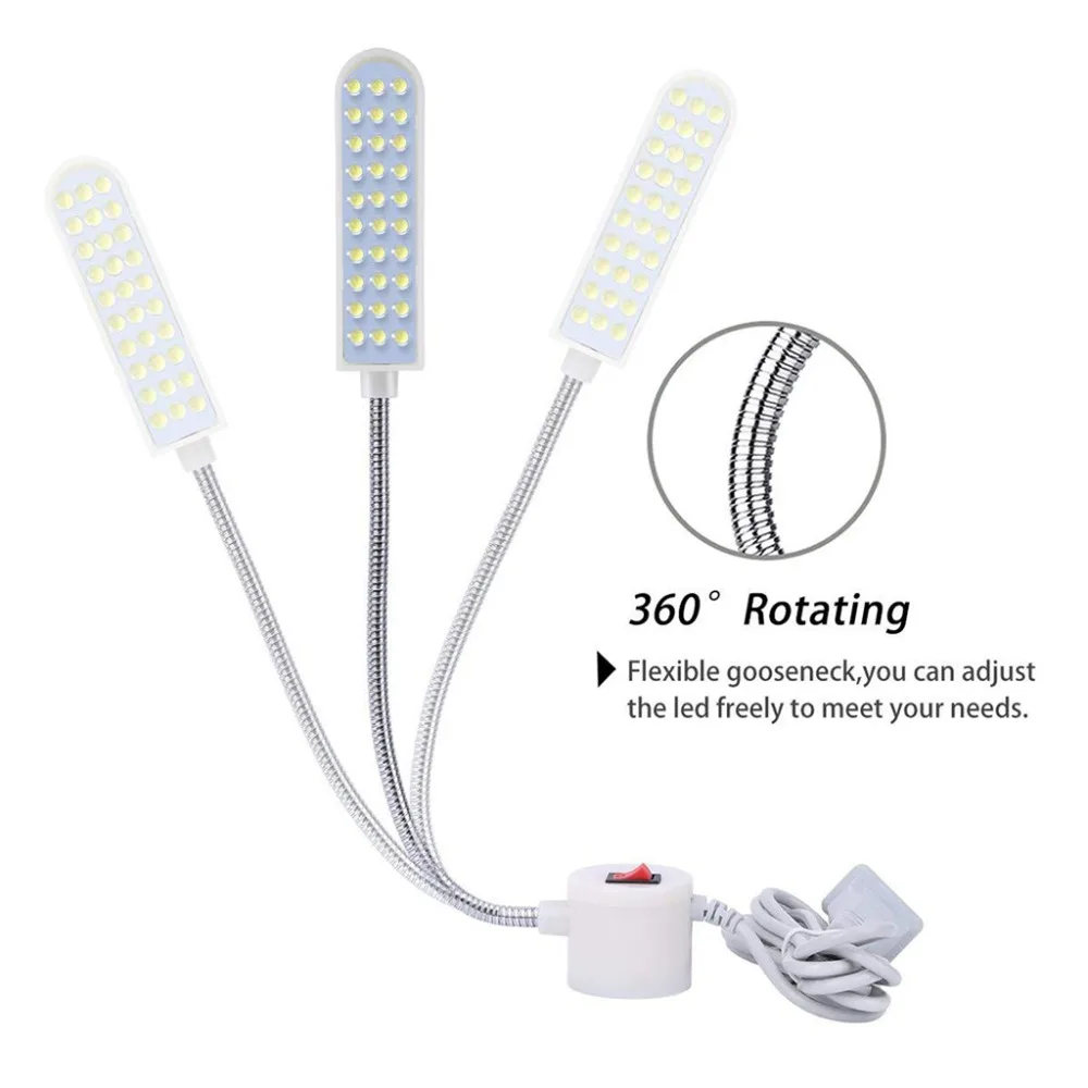10 LED Super Bright Sewing Clothing Machine Light Multifunctional Flexible Work Lamp light for Workbench Lathe Drill Press