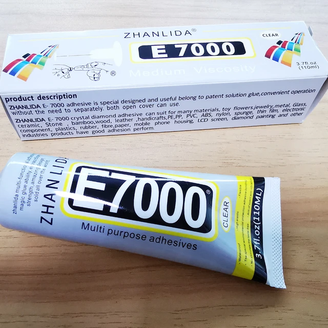 E7000 Zhanlida Fabric Glue / Multi-Purpose Adhesive Glue