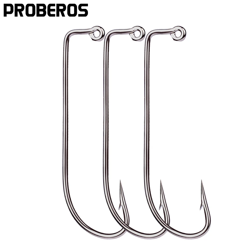 PROBEROS Fishing Hook High Carbon Steel Hooks 1000pc/lot O