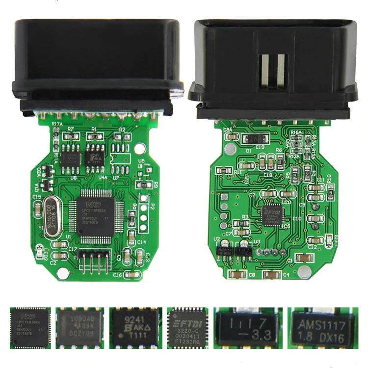 Последний V14.20.019 мини VCI интерфейс для TOYOTA TIS Techstream MINI-VCI FT232RL чип J2534 OBD2 Диагностический кабель