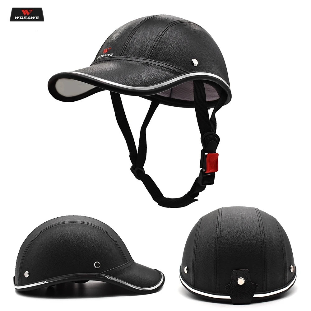 Motorcycle Half Face Vintage Helmet Hat 
