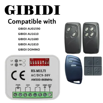 GIBIDI garage door remote control 433.92MHz transmitter receiver GIBIDI gated rolling code 433 MHz garage command gated guangzhou