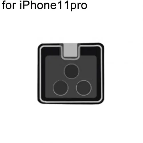 iPhone 11 Pro Объектив закаленная пленка Пыленепроницаемая задняя Камера объектив защитная пленка Экран среднего класса против царапин для iPhone 11 Pro XS Max протектор из закаленного стекла Стекло пленка - Цвет: iPhone 11 Pro