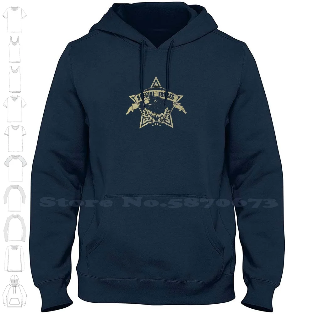 Felpe Con Cappuccio Delle Forze Speciali Felpa Per Uomo Donna Eagle Military Comando Delta Force Usa Star Army Veterano Service Nato Vietnam