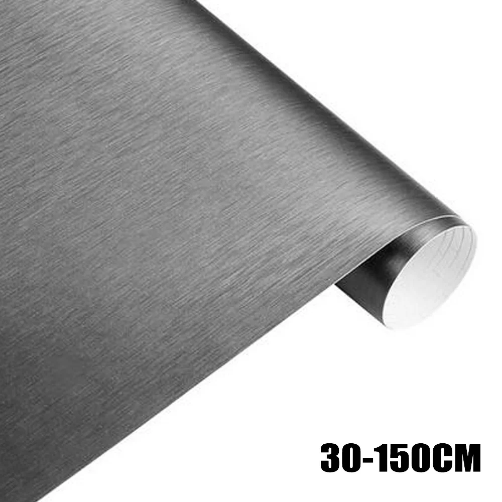 

30x150cm Black Blue Silver Gray Gold Vinyl Car Wrap Sheet Roll Film Car stickers and Decals Motorcycle Car Styling Accessories