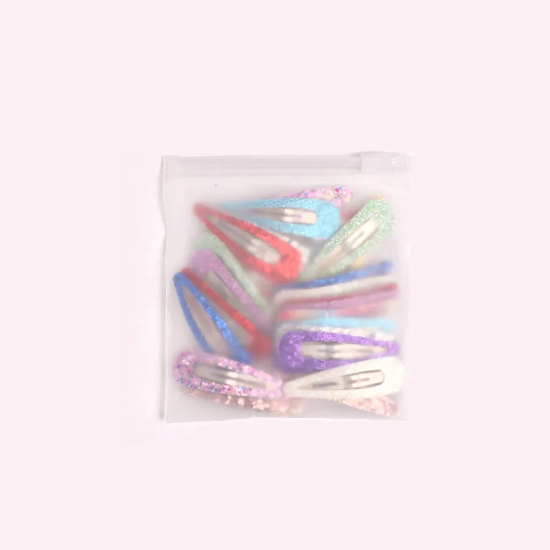 Cannot Choose Color 30 шт./лот, 5 см, радужные блестящие заколки для волос для девочек, блестящие ВВ заколки для волос, заколки ручной работы для детей, аксессуары для волос - Цвет: Cannot Choose Color