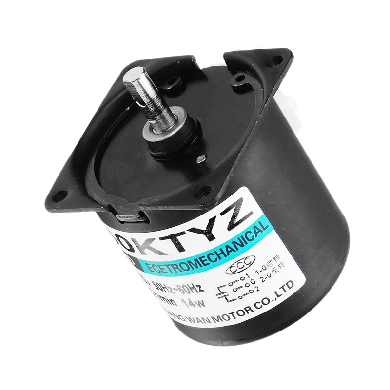

Synchronous Motor 14W 60-KTYZ AC 220V Permanent Magnet Synchronous Gear Motor Small Motor