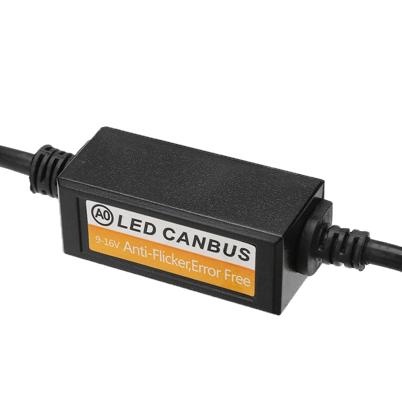 2PCS Car Auto H7 Headlight LED Canbus Decoder Canceller Error Free Resistor Anti Flicker DC 9V-16V For Fog Lamp Head Lights
