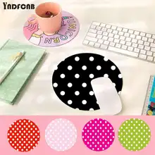 YNDFCNB New Designs Polka Dot Soft Rubber Professional Gaming Mouse Pad Anti-Slip Laptop PC Mice Pad Mat gaming Mousepad