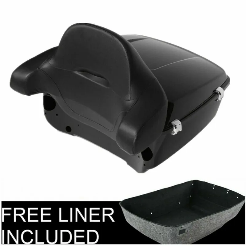 Motorcycle King Pack Trunk Backrest Speakers Rack Lights For Harley Tour Pak Touring Road Glide King Electra Street Road 14-21