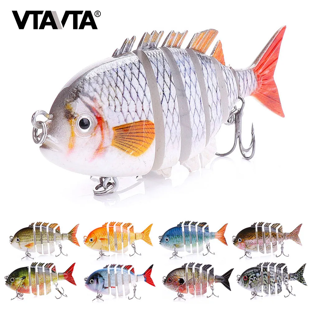Втавта 8 см 14 г погружные воблеры рыболовная приманка соединенная наживка Swimbait 6