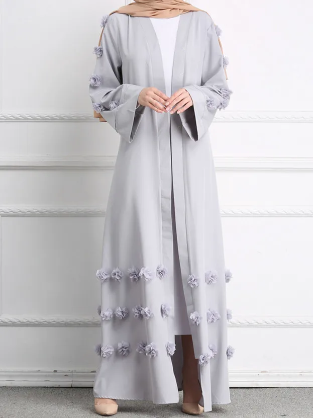Abaya платье новый стиль цветочный длинное для женщин Дубай Халат | Женская одежда