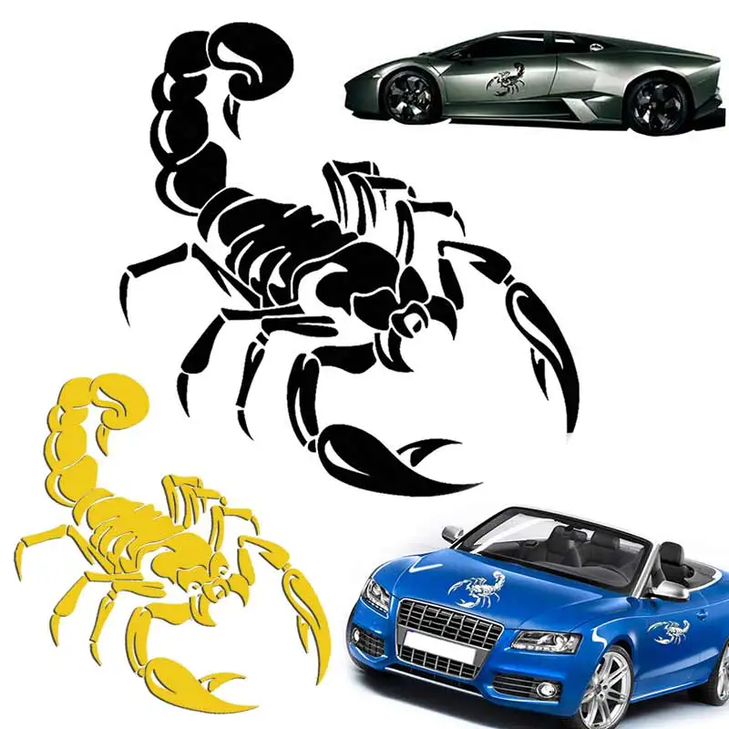 Refective 3D Scorpion мотоциклетные автомобильные наклейки для BMW VW Audi Ford Toyota PUO88 |