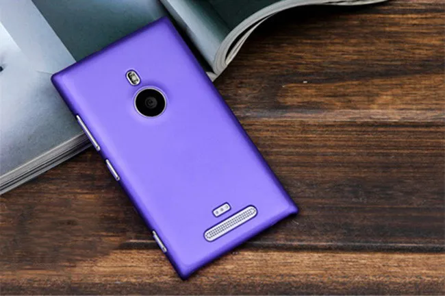 Высококачественный прорезиненный Жесткий Чехол для Nokia 925 Lumia 925